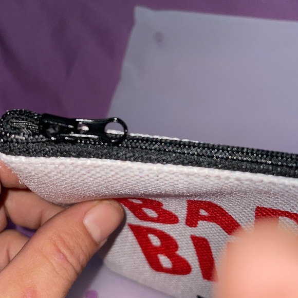 NEW Sopranos Ladies Bag Batta Bing red letters small cute hand bag purse wallet - Picture 6 of 6